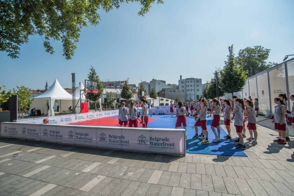 Školica košarke u Beogradu na vodi