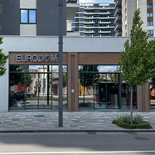 EURODOM TILE & STYLE bathroom equipment showroom in Belgrade Waterfront