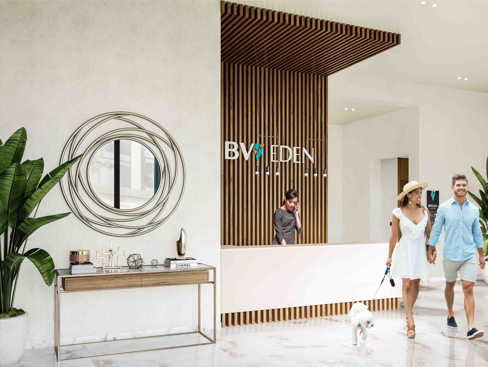 BW Eden - Lobi The lobby in the BW Eden building in Belgrade Waterfront