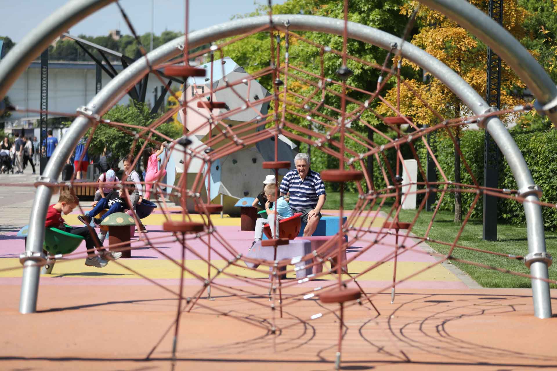 Discover the world of children’s playgrounds in Belgrade Waterfront