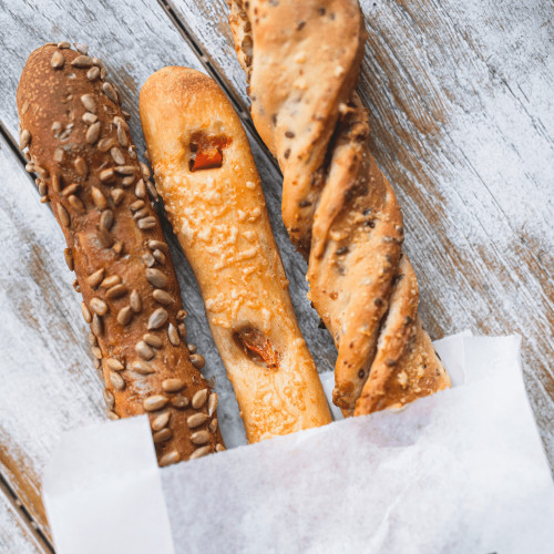 Recognizable and delicious baguette at LULU bakery
