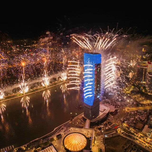 Šestominutni vatromet na dočeku Nove godine u Beogradu na vodi