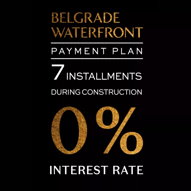 Special payment plan in 7 installments with 0% interest during construction.