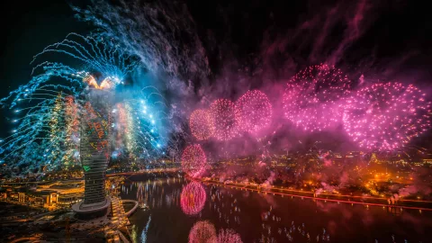 New Year’s spectacle on Kula Belgrade