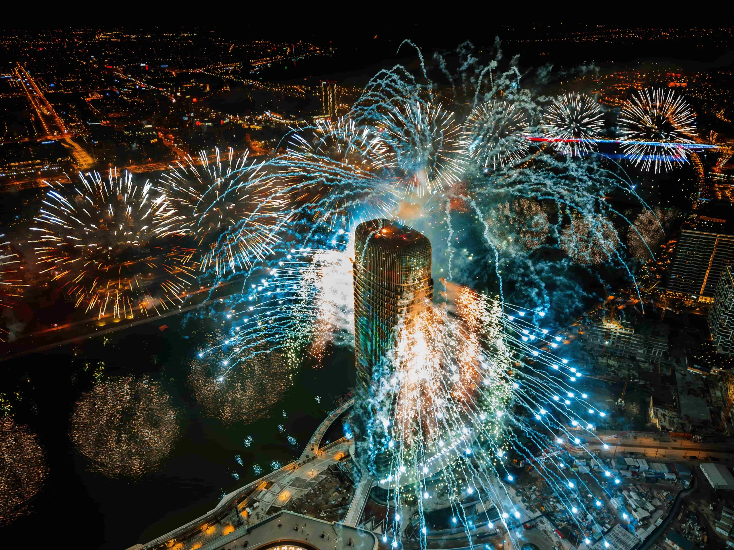 Doček Nove godine u Beogradu na vodi sa pirotehničkim spektaklom