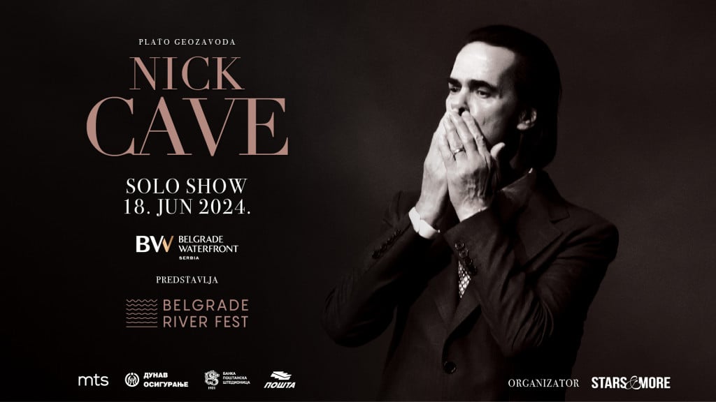 Nick Cave on June 18 at Belgrade River Fest