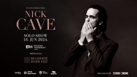 Nick Cave on June 18 at Belgrade River Fest