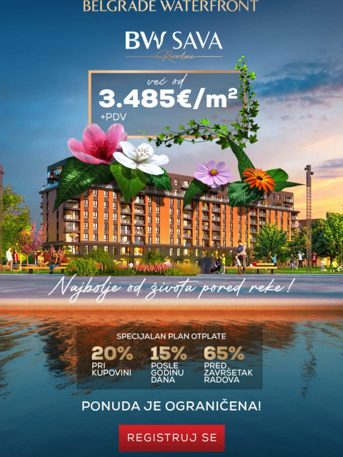 VEĆ OD 3.485€/M² + PDV