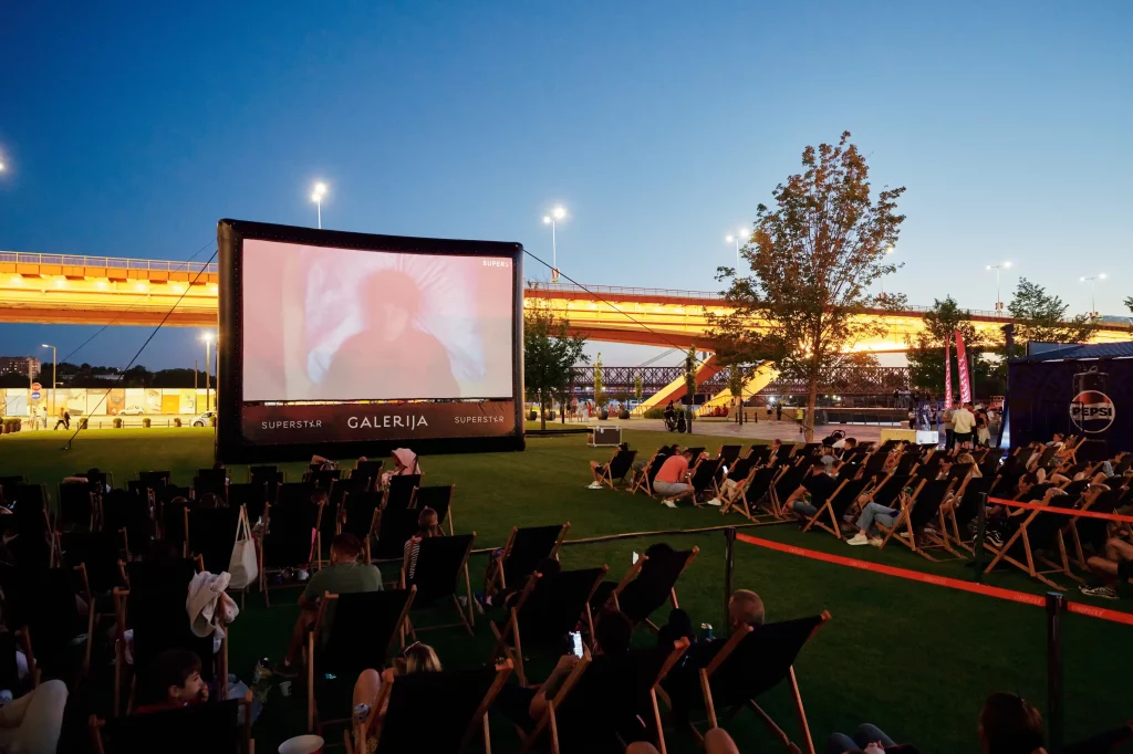 Movie nights under the stars