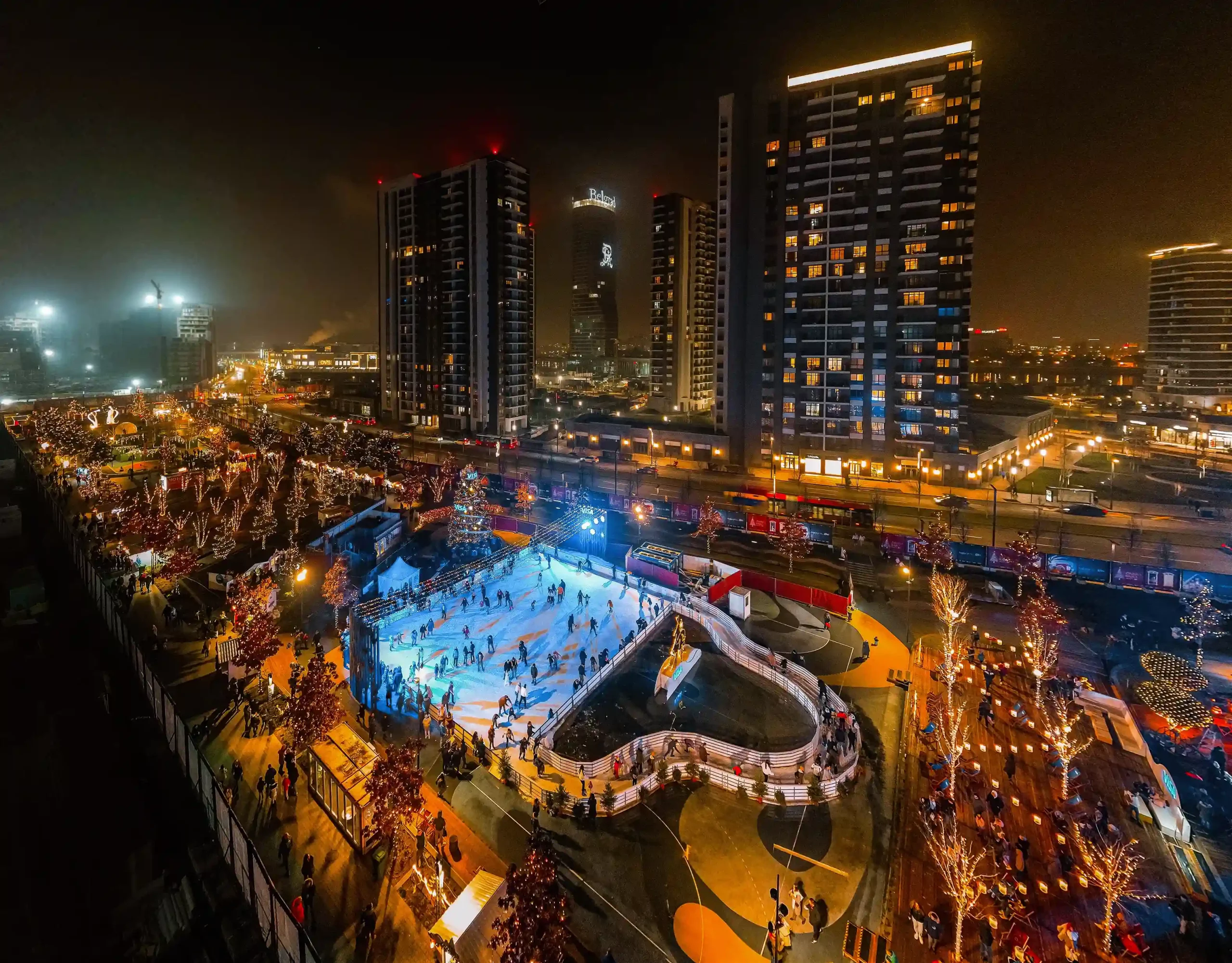 The Winter fairytale is once again coming to Belgrade Waterfront