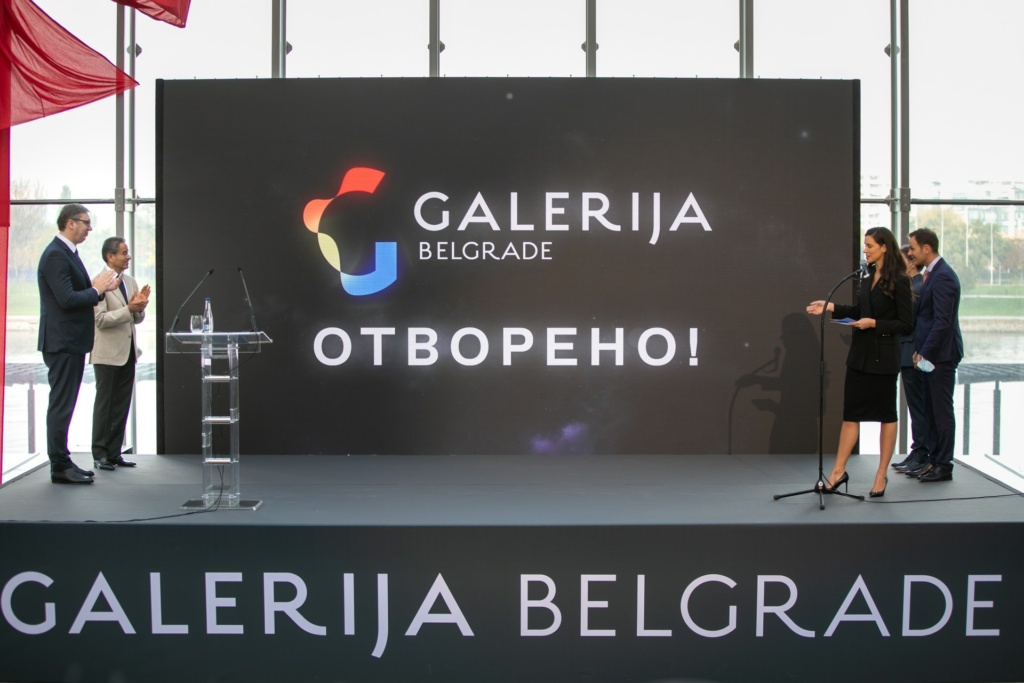Galerijа Belgrade, the biggest shopping, dining and entertainment destination in the region, opened its doors today in the presence of Eagle Hills’ Chairman Mohamed Alabbar.