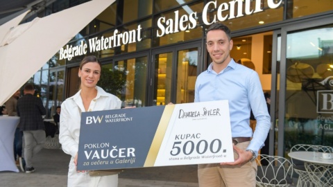 5000th apartment sold in Belgrade Waterfront