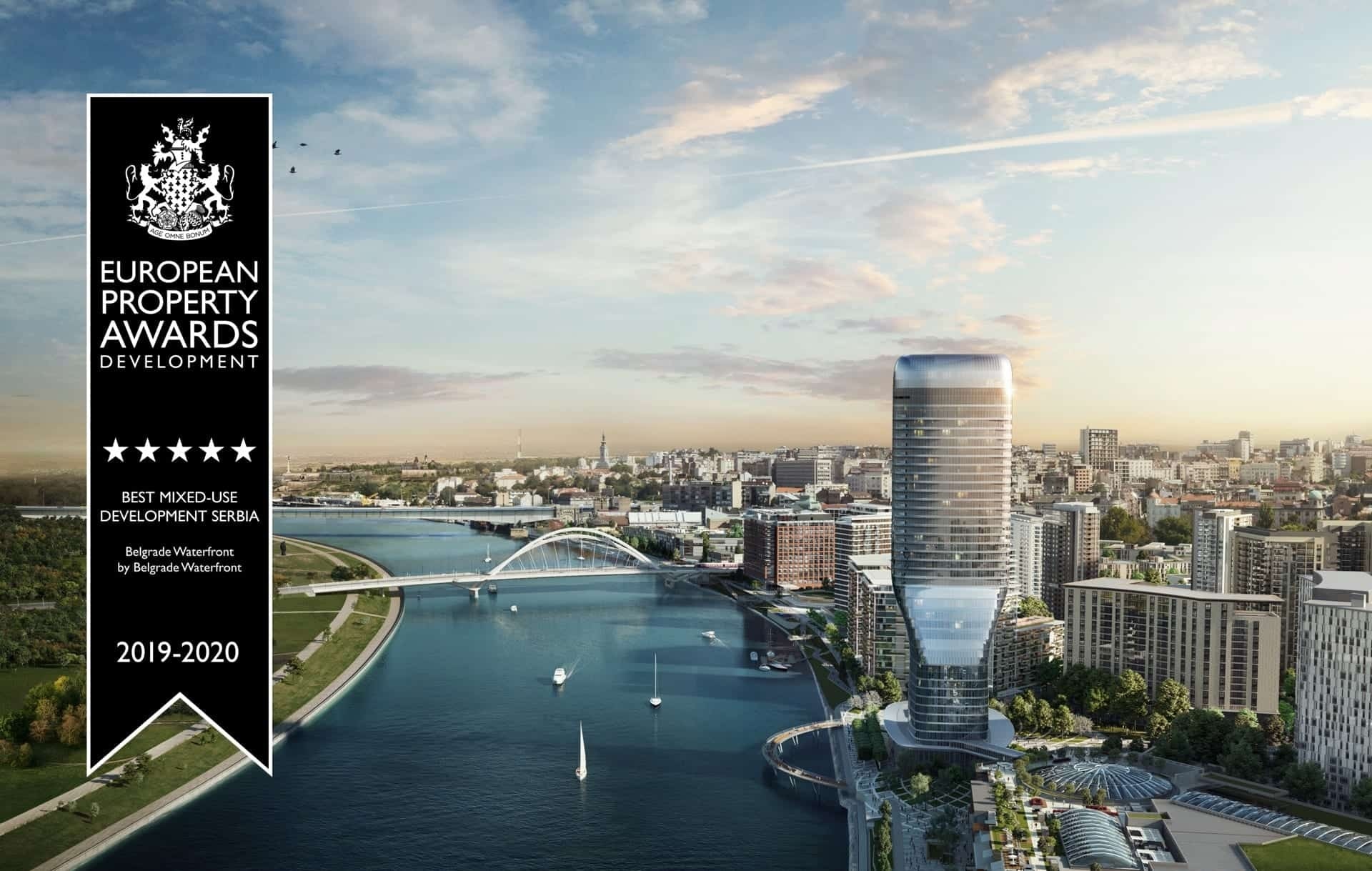 Belgrade Waterfront Wins Another European Property Award