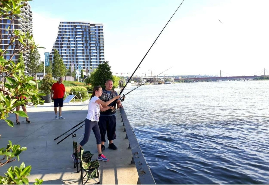 Love for the river and the underwater world of Sava is an inseparable part of the Savamala tradition, and BW has decided to support it with free classes of recreational fishing.
