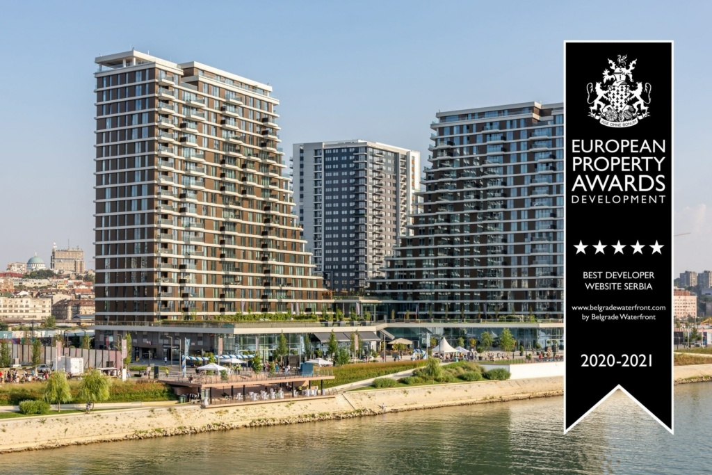Belgrade Waterfront has won the European Property Award in the “Developer website” category, which is awarded for the best European real estate and retail projects.
