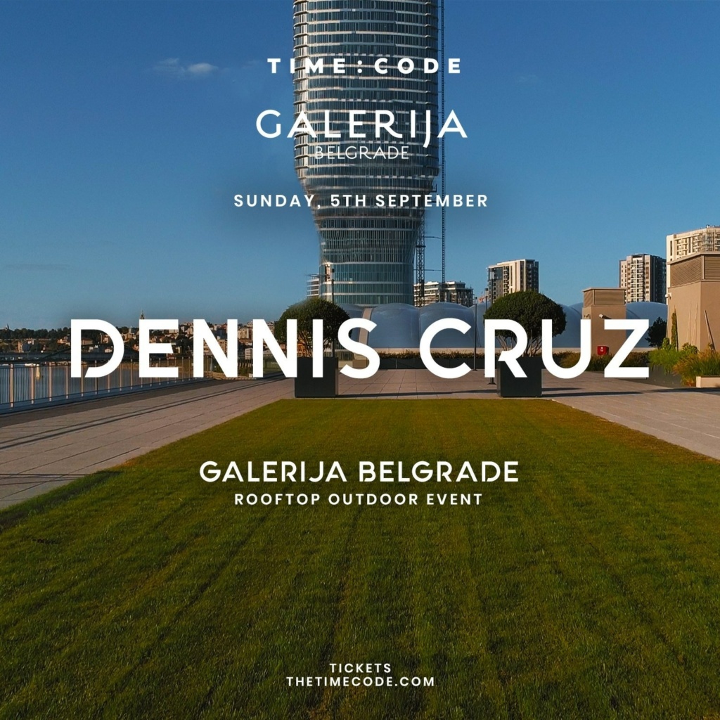 Read more about an unforgettable party experience with Dennis Cruz in an outstanding location: on the rooftop of Galerija shopping mall in Belgrade Waterfront.