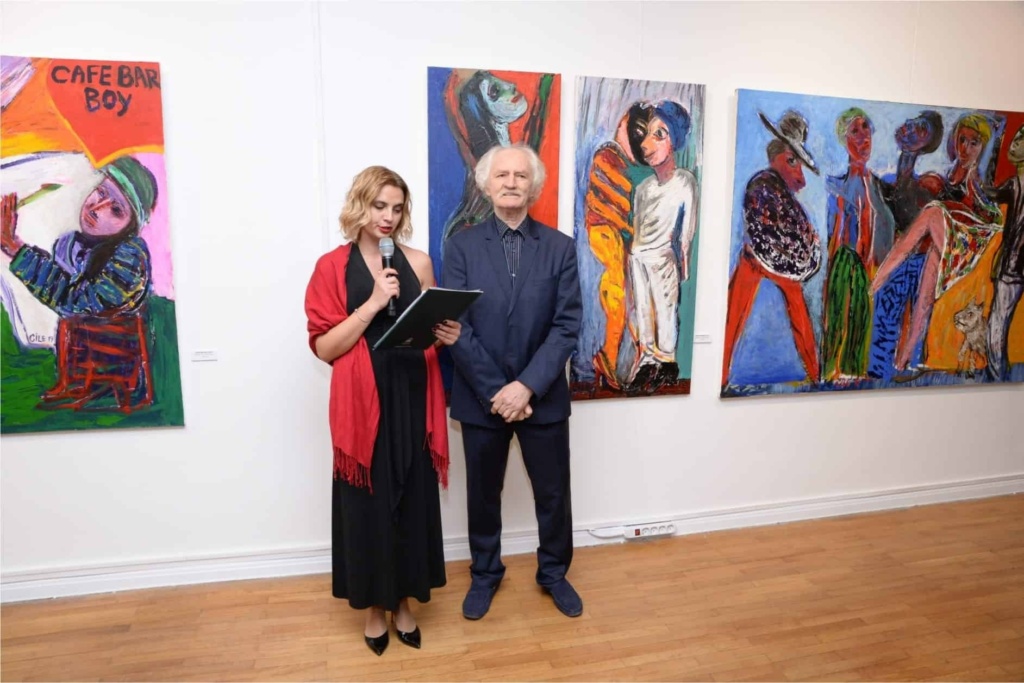 Paintings from the “Directly from the Atelier” artwork cycle by artists Milan Cile Marinkovic, were presented for the first time to Belgrade audience in BW Experience.