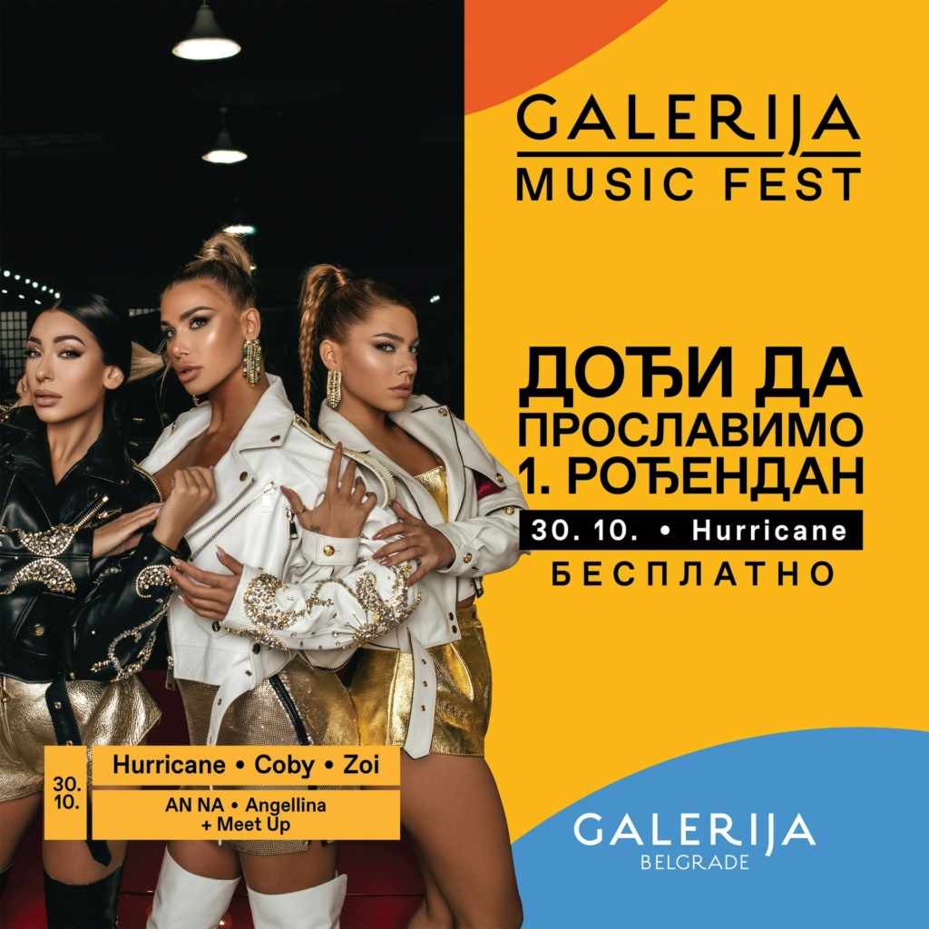 Šoping centar Galerija dvodnevnim muzičkim festivalom proslavio je svoj rođendan. Koje su zvezde ulepšale event u Beogradu na vodi? Istražite na linku!