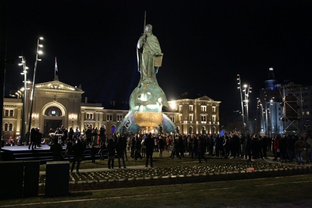 Grand Opening of Sava Square - the Biggest Square in Serbia photo 1