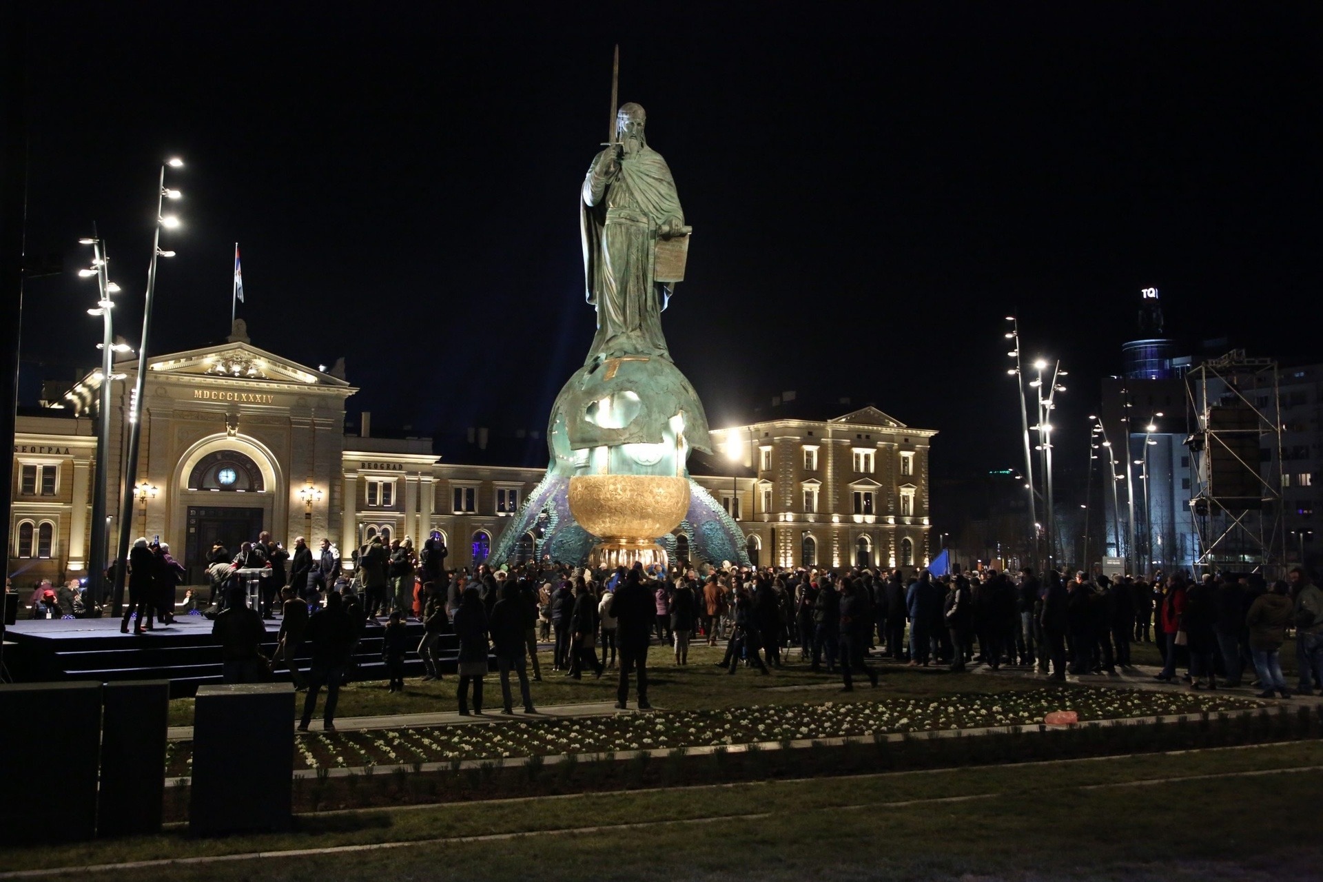 Grand Opening of Sava Square – the Biggest Square in Serbia