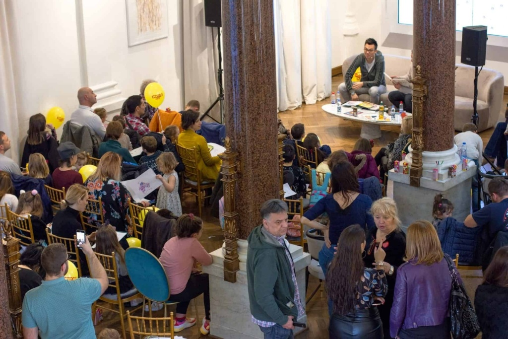 An event for children and their parents, called “Read to me, Daddy”, was held at BW Gallery.