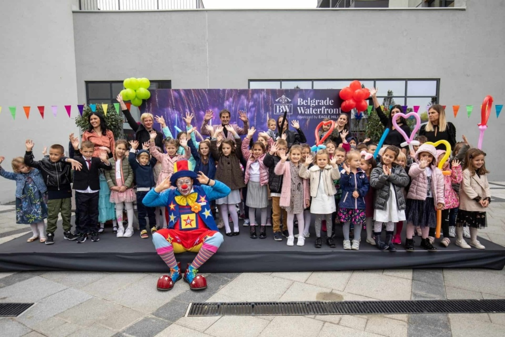 The first kindergarten of the Belgrade Waterfront, “Futurino”, opens in the recently moved in residential building BW Vista.
