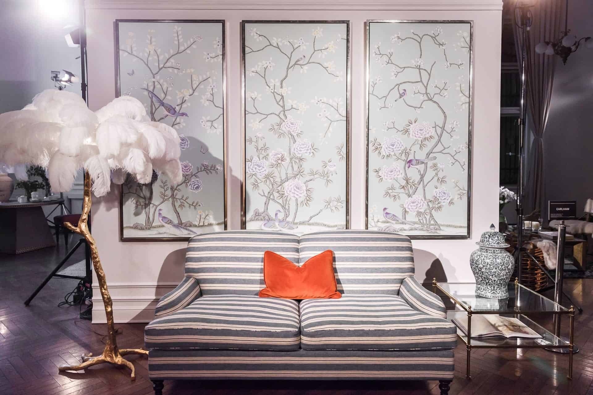 Exhibition of hand painted De Gournay wallpapers maintained at BW Gallery