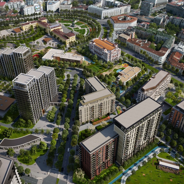 Lokacija zgrade u BW Queen’s Park Residences