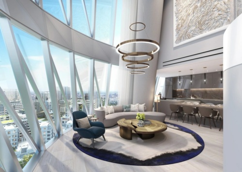 Apartment design details at The Residences at The St. Regis