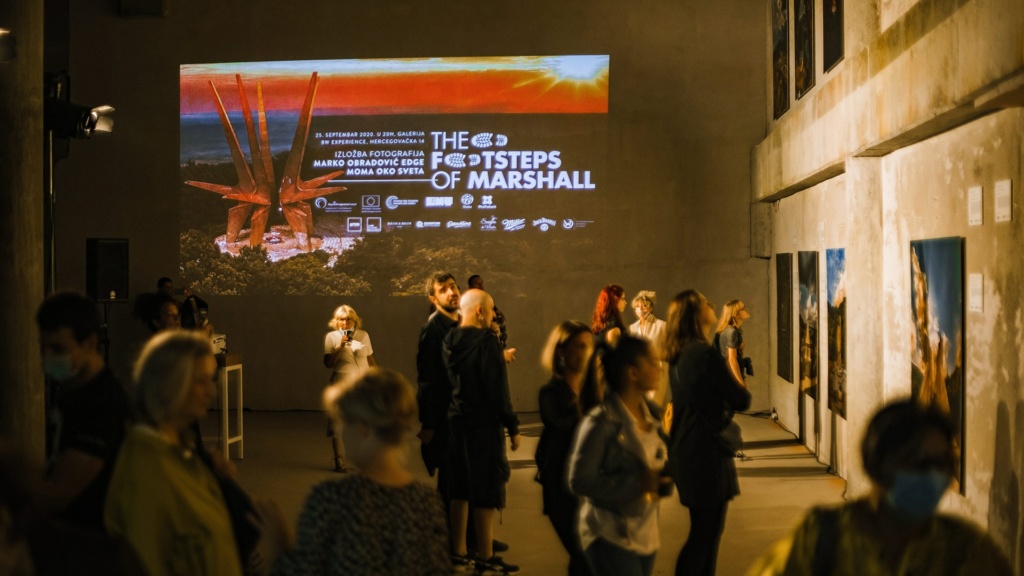 Three countries, eleven locations, four cameras, three drones and two photography enthusiasts – the result is spectacular exhibition „The Footsteps of Marshal“.