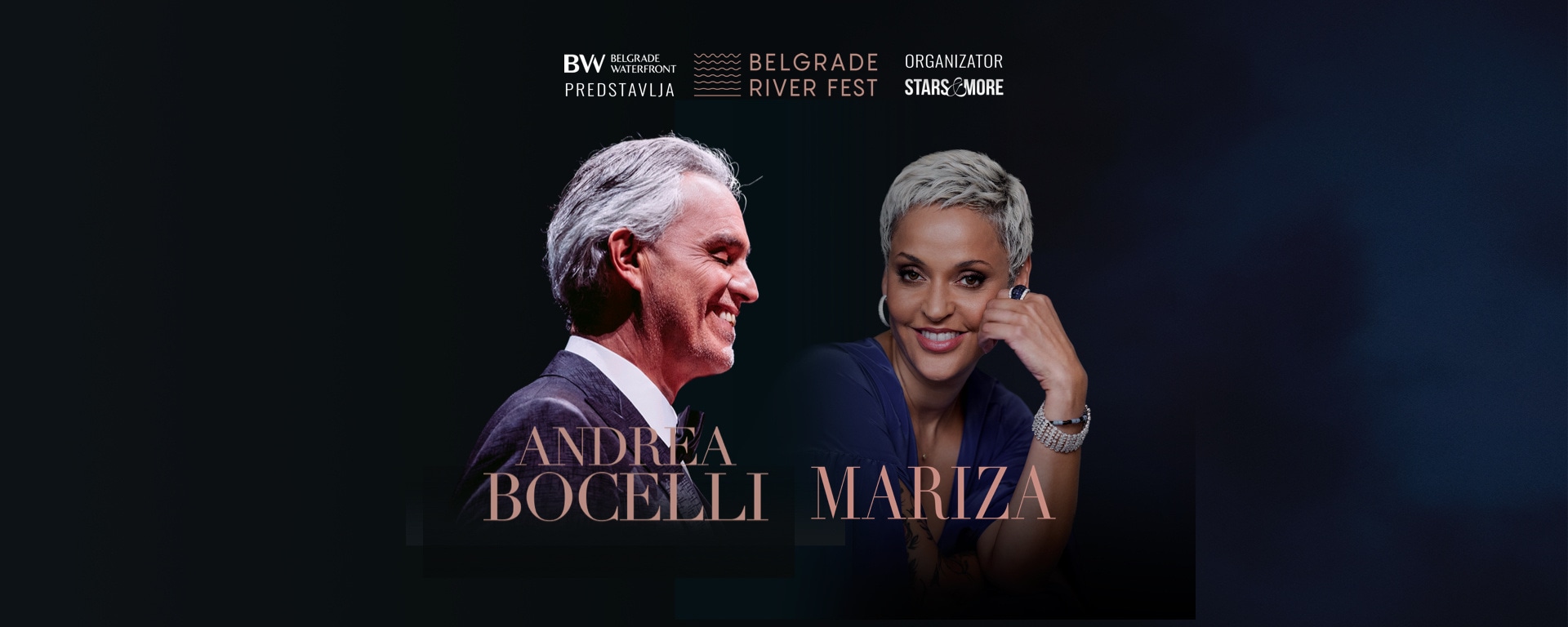 Belgrade River Fest: Najvoljeniji tenor sveta Andrea Bočeli i fado diva Mariza ovog jula u Beogradu!