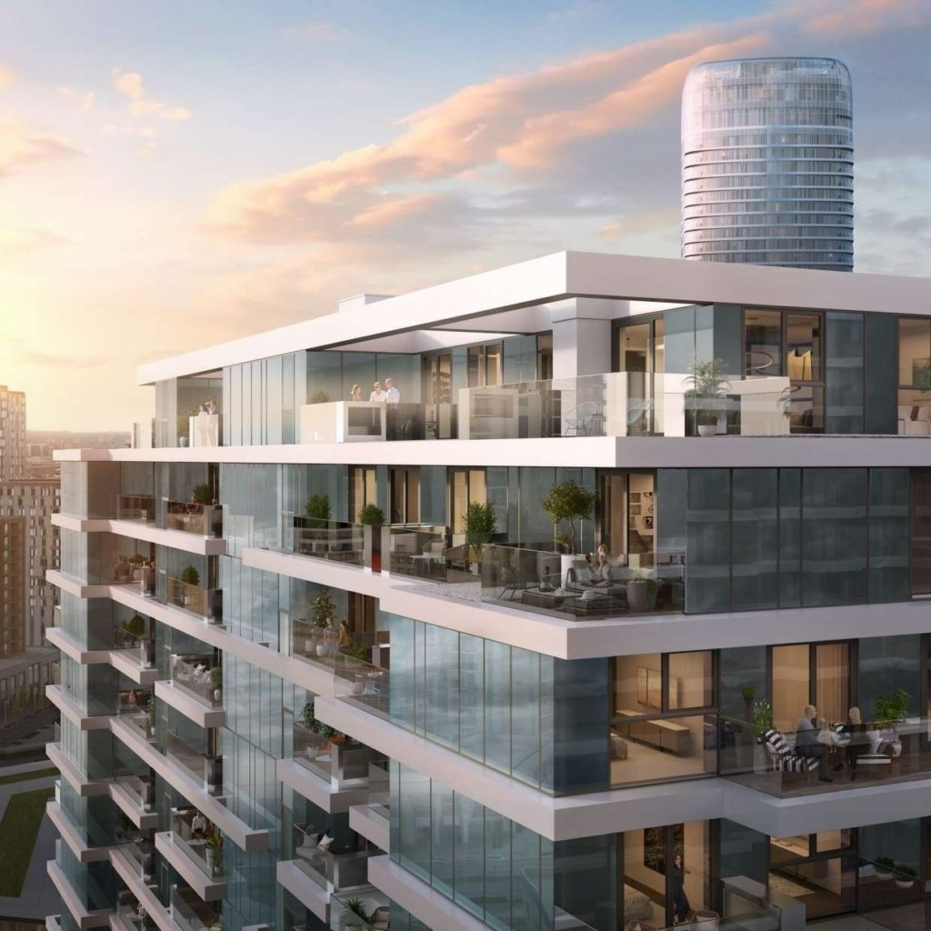 A magnificent building with panoramic balconies in every unit. BW Terraces apartments are sold out, but you can still take a virtual tour through these homes!
