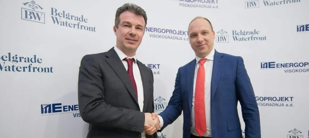 Belgrade Waterfront is taking concrete shape for on-schedule delivery of its first residential buildings BW Residences, with the main works contract awarded to Energoprojekt.